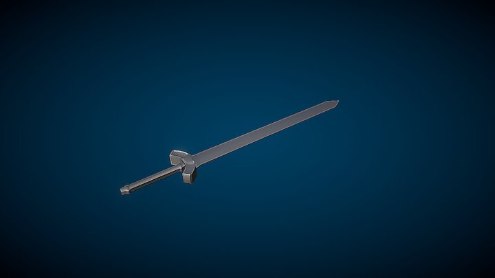 Espada Medieval 3D Model