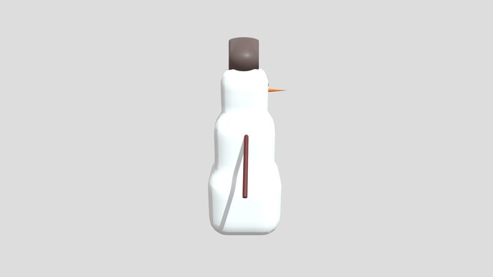 Snowman 3D Model