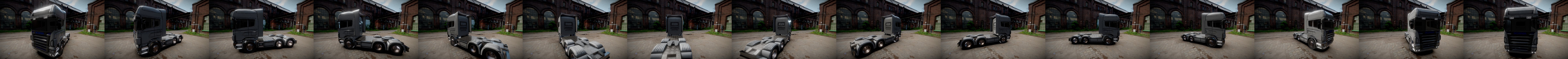 Scania truck 3D Model
