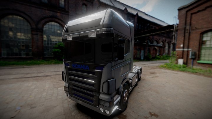 Scania truck 3D Model