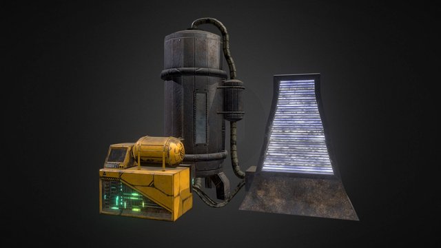 Machinery Windtrap 3D Model