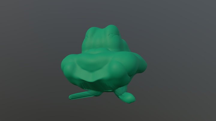 Froggy Riibiit 3D Model