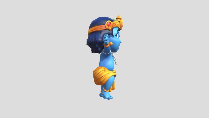 KANHA JI 3D Model