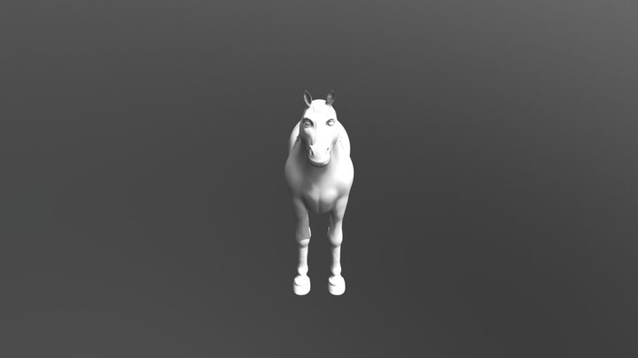 Horse 1 3D Model
