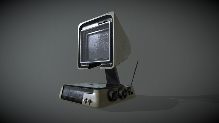 TV/Radio 3D Model