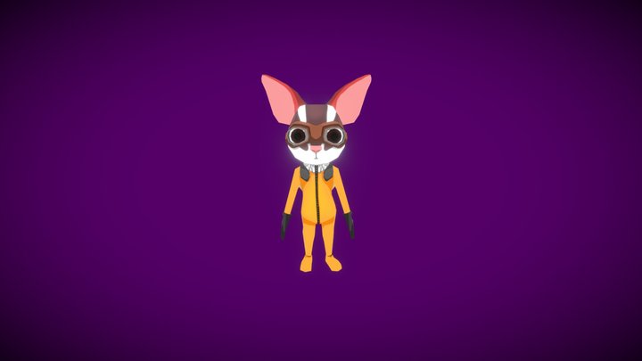 Klarc The Sugar Glider 3D Model