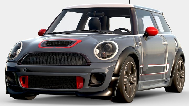 Mini Cooper GP R56 3D Model