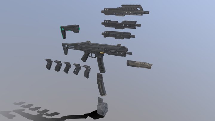 Call of Duty: Black Ops 7 - REV-46 – Kostenloses 3D-Modell STL