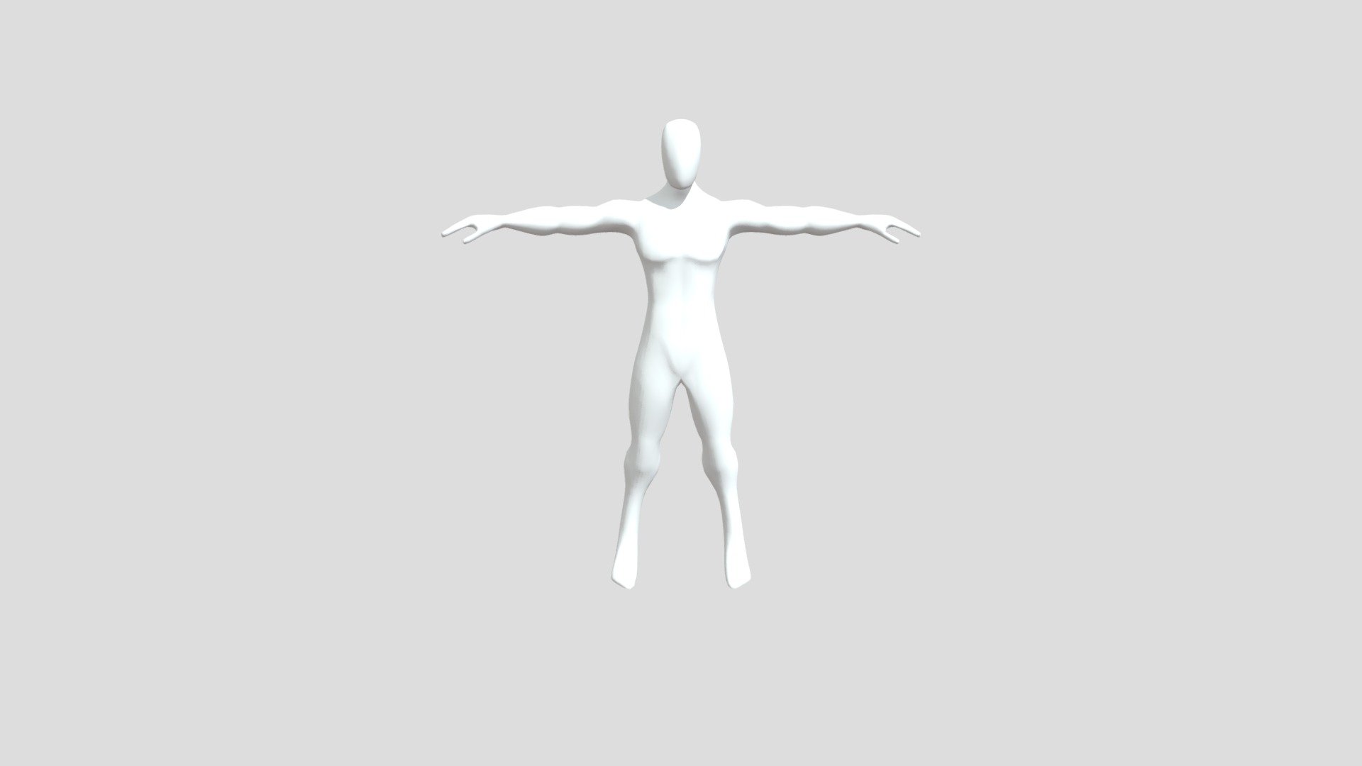 Basic Human Male - Download Free 3D model by DNC44 [598d1d1] - Sketchfab