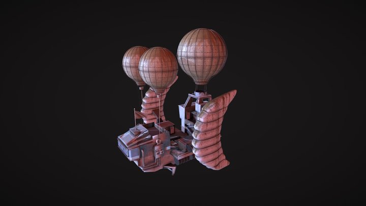 Mortal engines 3D Model