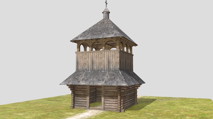 Plisnesk - Bell Tower 3D Model
