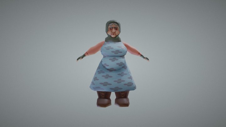 Big Bad Babushka 3D Model