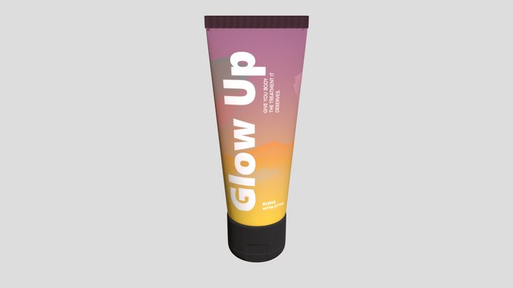 Cosmetic Tube – High-Quality 3D Model 3D Model
