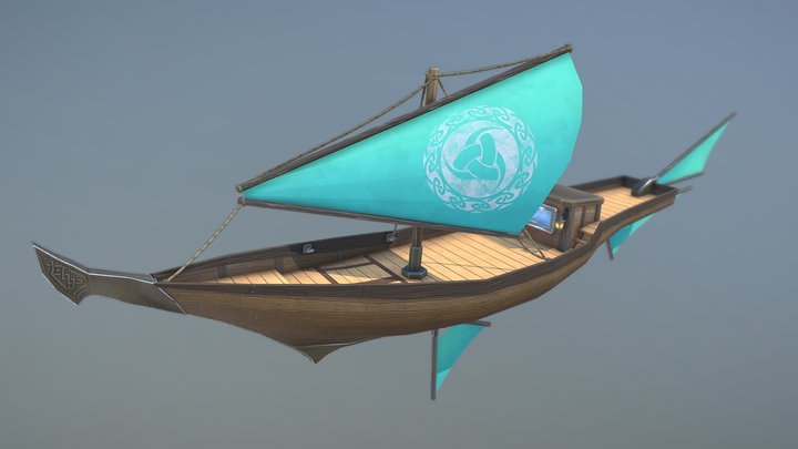 Flying Boat 3D Model
