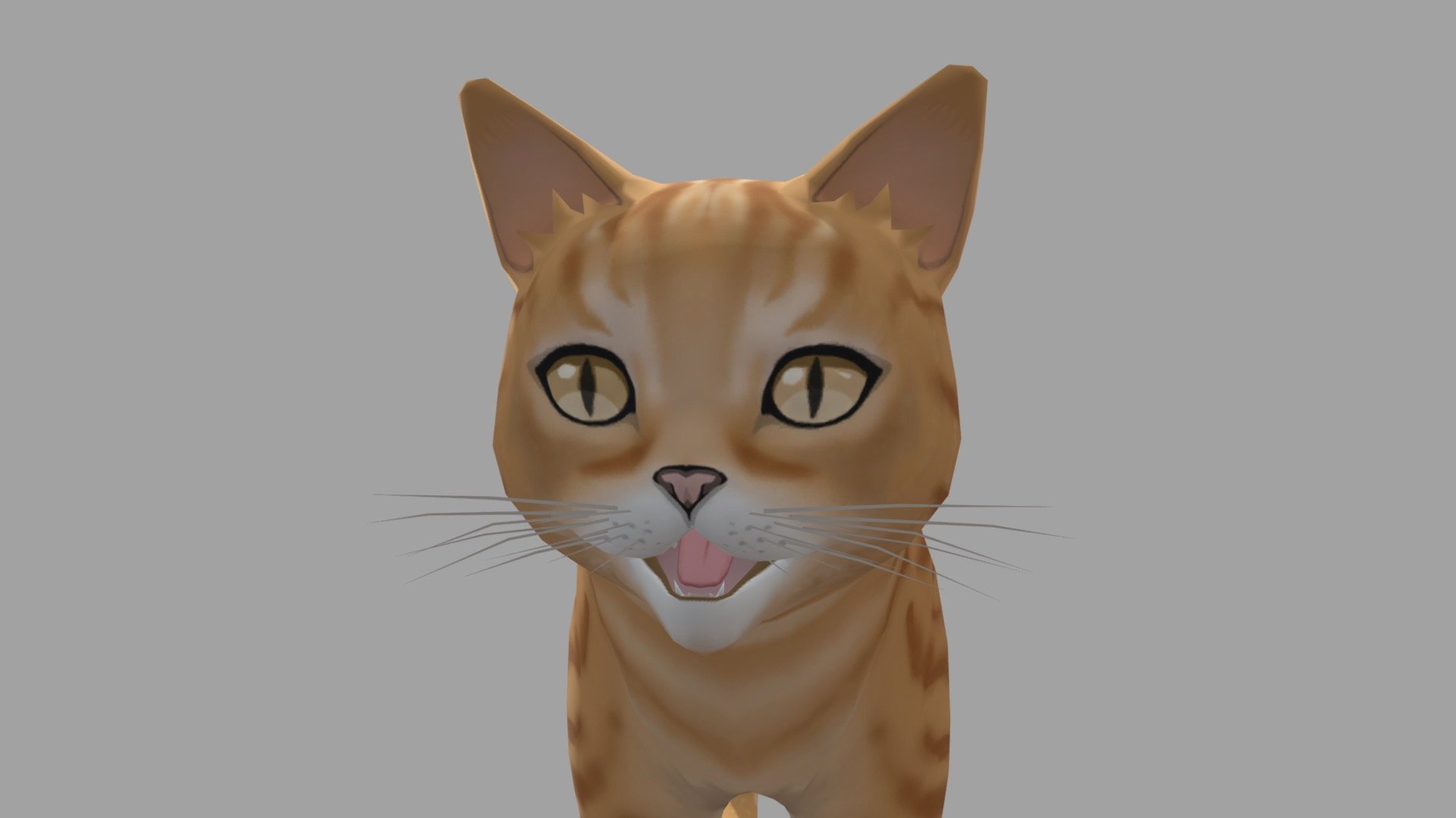 Cat - 3D model by hotdoghans [5990ccf] - Sketchfab