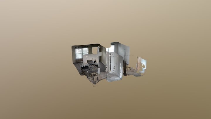 One Bedroom 3D Model