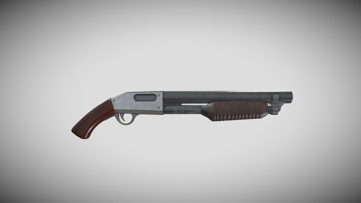 Shotgun – Free 3D Model STL