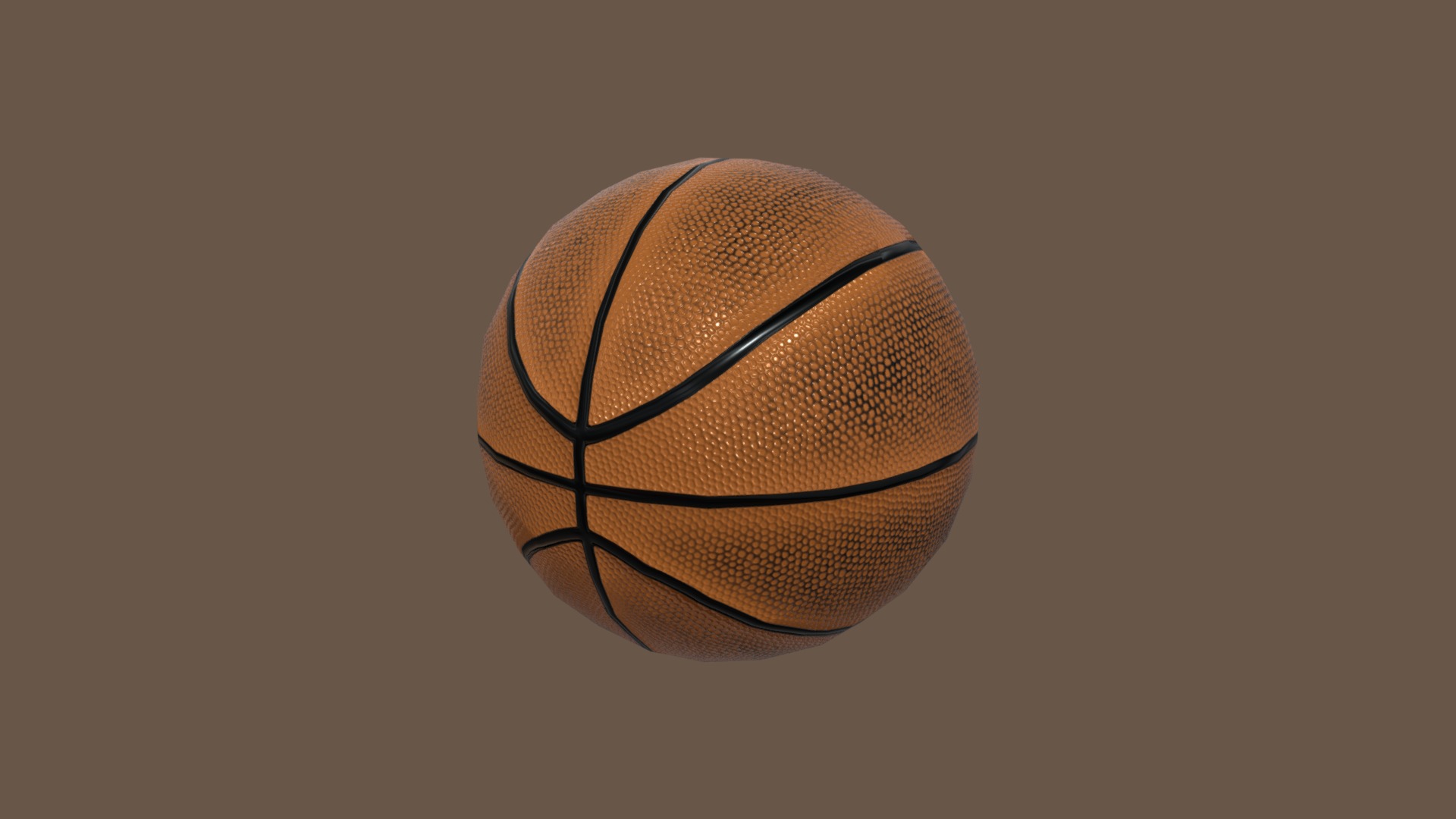 3D model Basketball – Ready to Unity HDRP - This is a 3D model of the Basketball - Ready to Unity HDRP. The 3D model is about a close-up of a basketball.