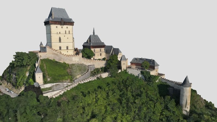 Hrad Karlštejn 3D Model