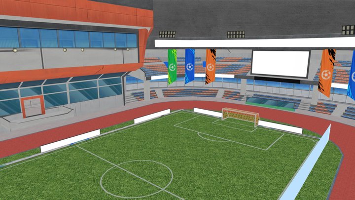 free fire New Football Map – Gratis 3D-model STL