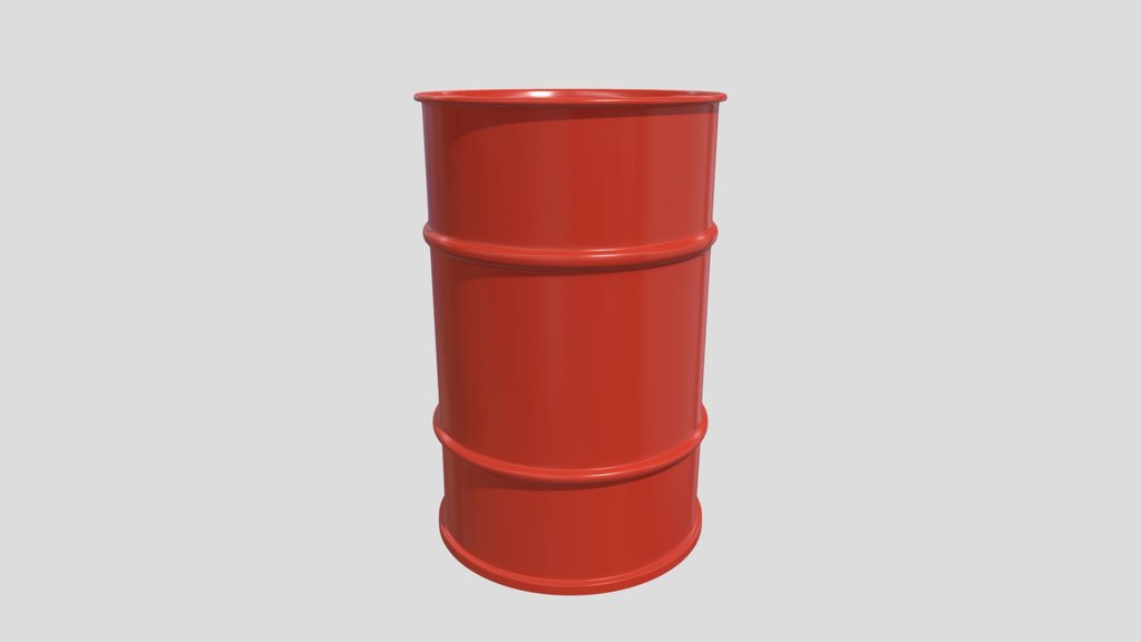 Red Oil Drum