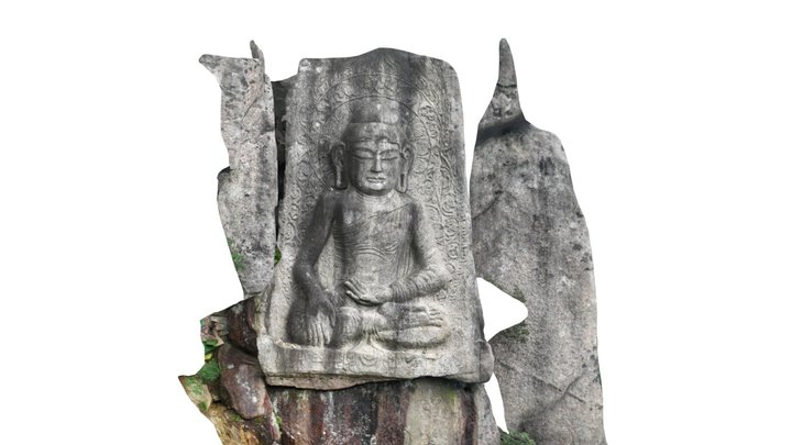 영암 월출산 마애여래좌상 3D 모델 3D Model