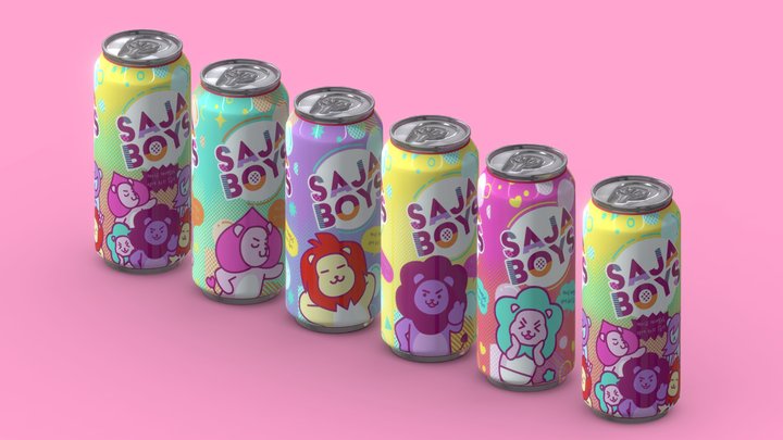 Soda Pop Can Kpop Demon Hunter (For Download 👇) 3D Model