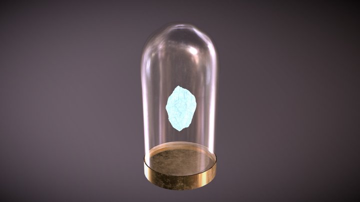 Gem In Glass 3D Model