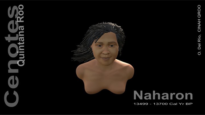 Naharon Reconstrucción Facial 3D Model