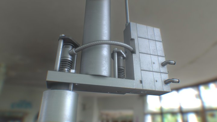 Beer Filler Valve 3D Model