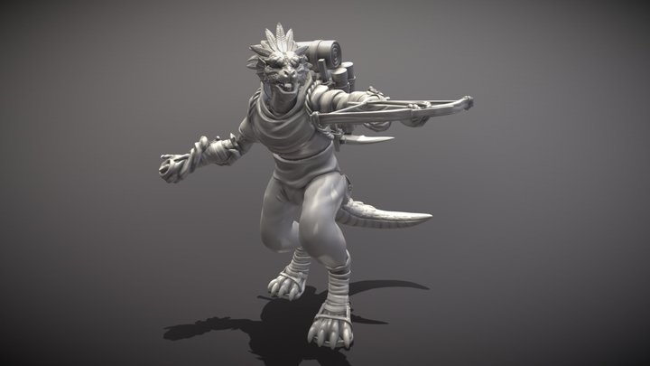 Urth RPG Character 3D Model