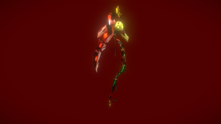 The Druid's Scythe 3D Model