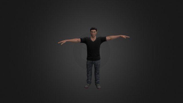 Eating Food 3D Model
