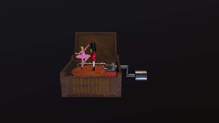 caja musical final 2 3D Model
