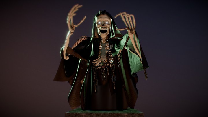 Death bust 3D Model