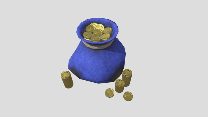Moneybag 3D Model