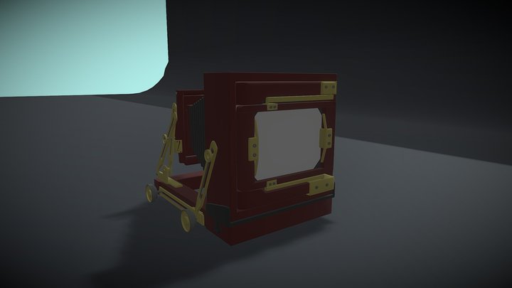 Vintage Camera 3D Model