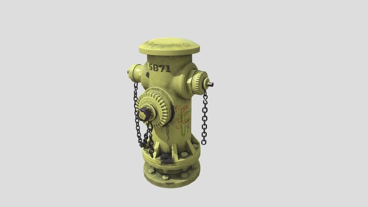 Hydrant 3D Model