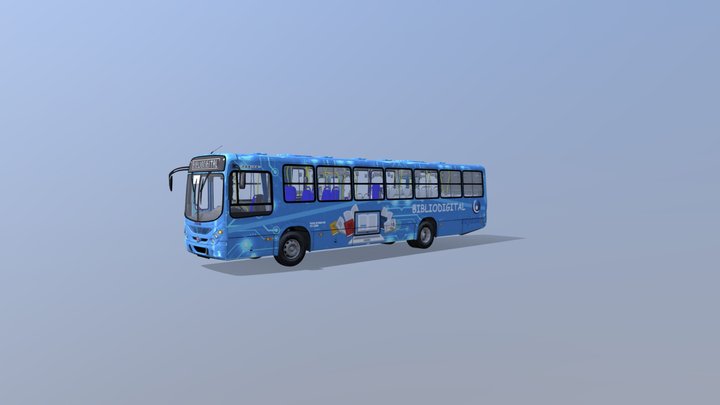 Cajasan Bus 3D Model