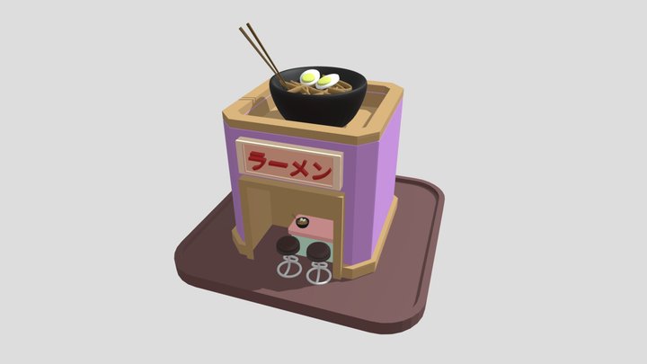 Ramen Shop – Modèle 3D gratuit STL