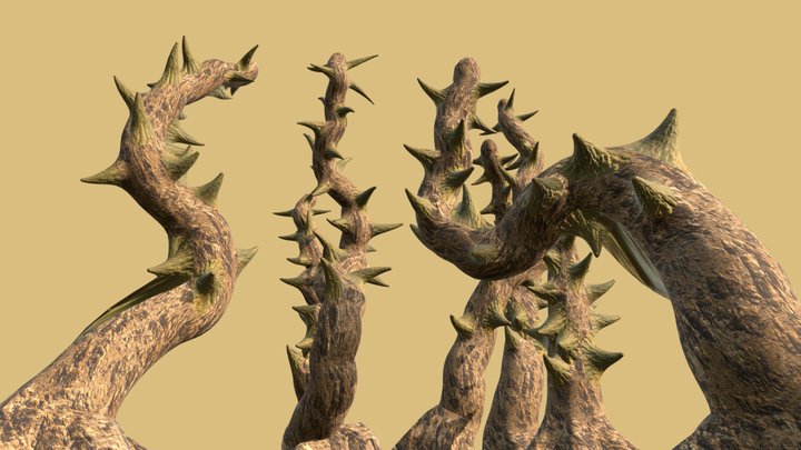 SCHATZY - THE ANIMATED PLANT FOR YOUR FOREST 3D Model