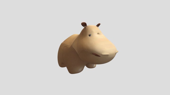 hippo 3D Model