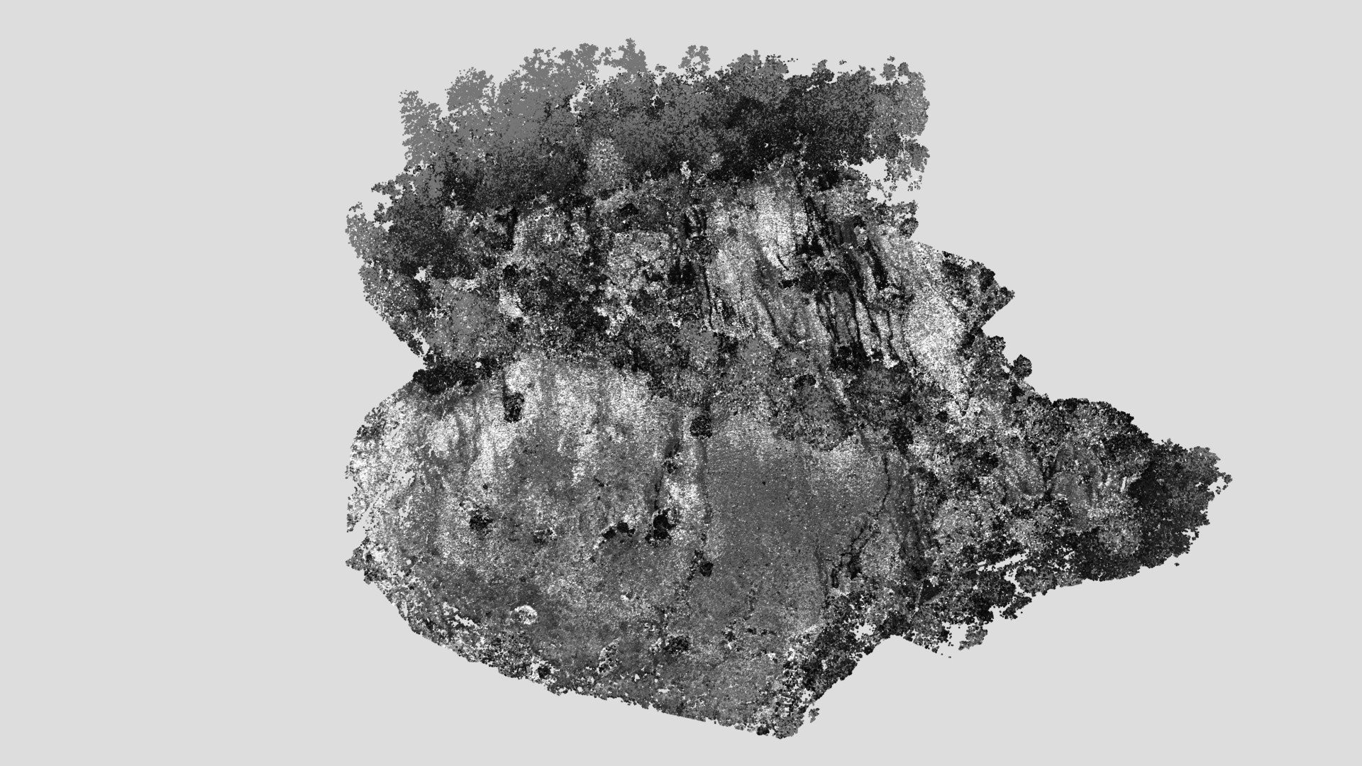 Panola Outcrop point cloud draft