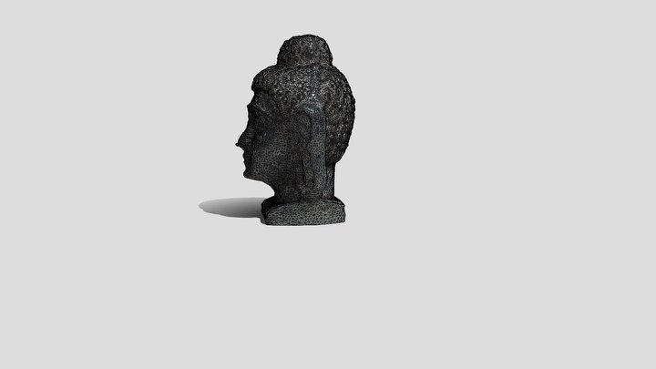 Black Bhuda 3D Model