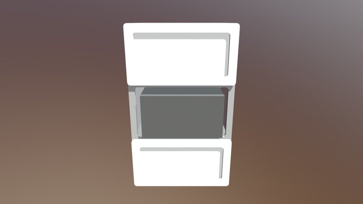 Microwave Shelf 3D Model