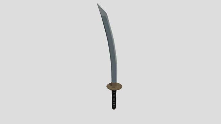 Basic Katana 3D Model