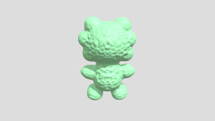 green creature 3D Model