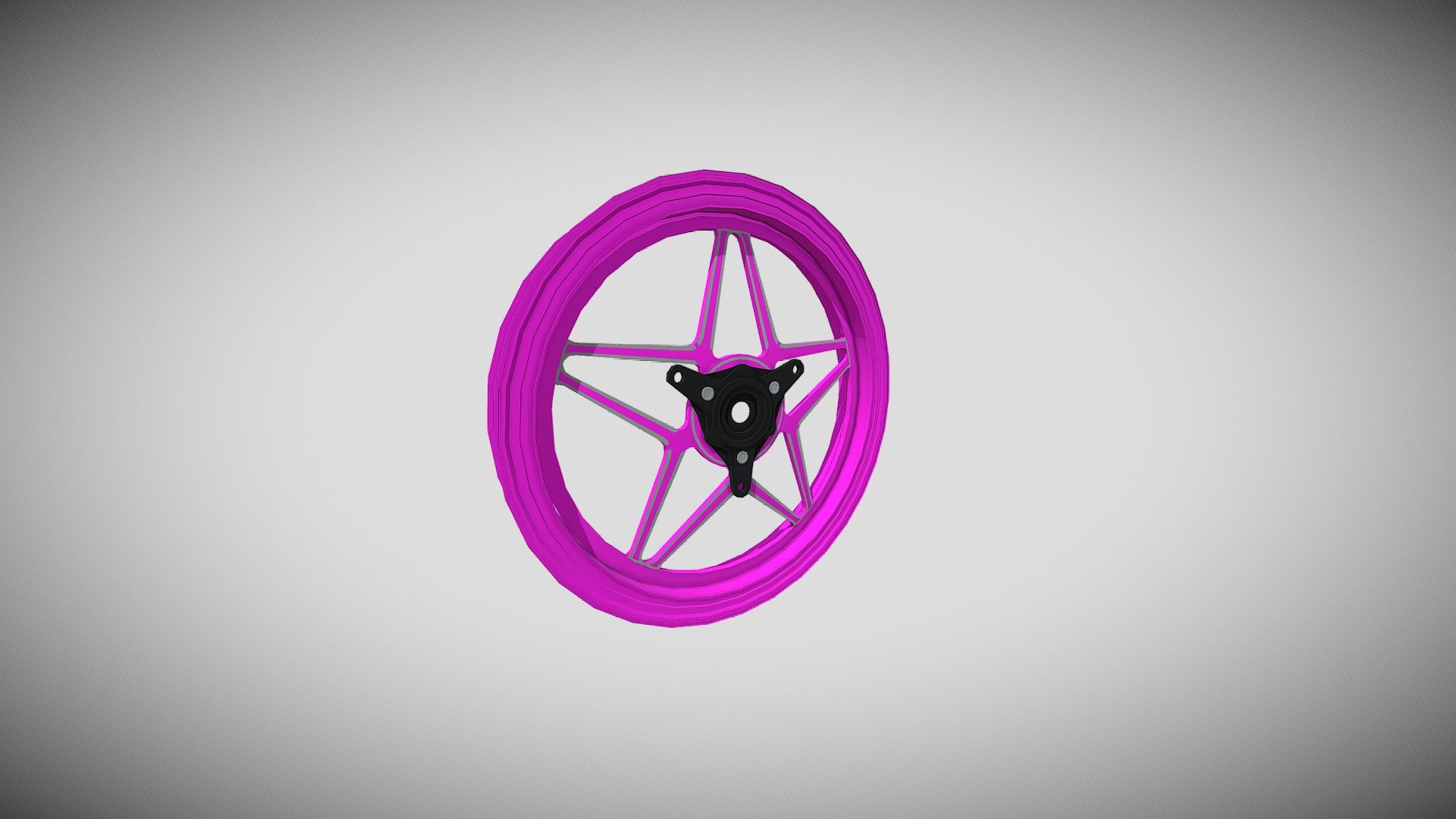 Motorcycle Rim - 3D model by omoshiroicibilimuts [59a6869] - Sketchfab