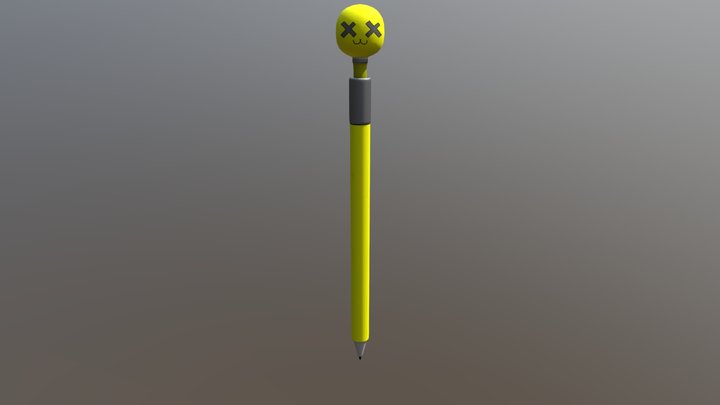 A "Deadly-Cute" Pen 3D Model
