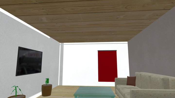 غرفت جلوس 3D Model
